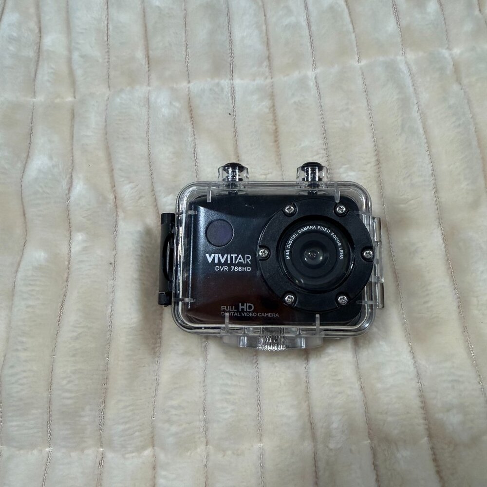 Vivitar DVR 786 HD Mini Action Camera + Waterproof Underwater Case
